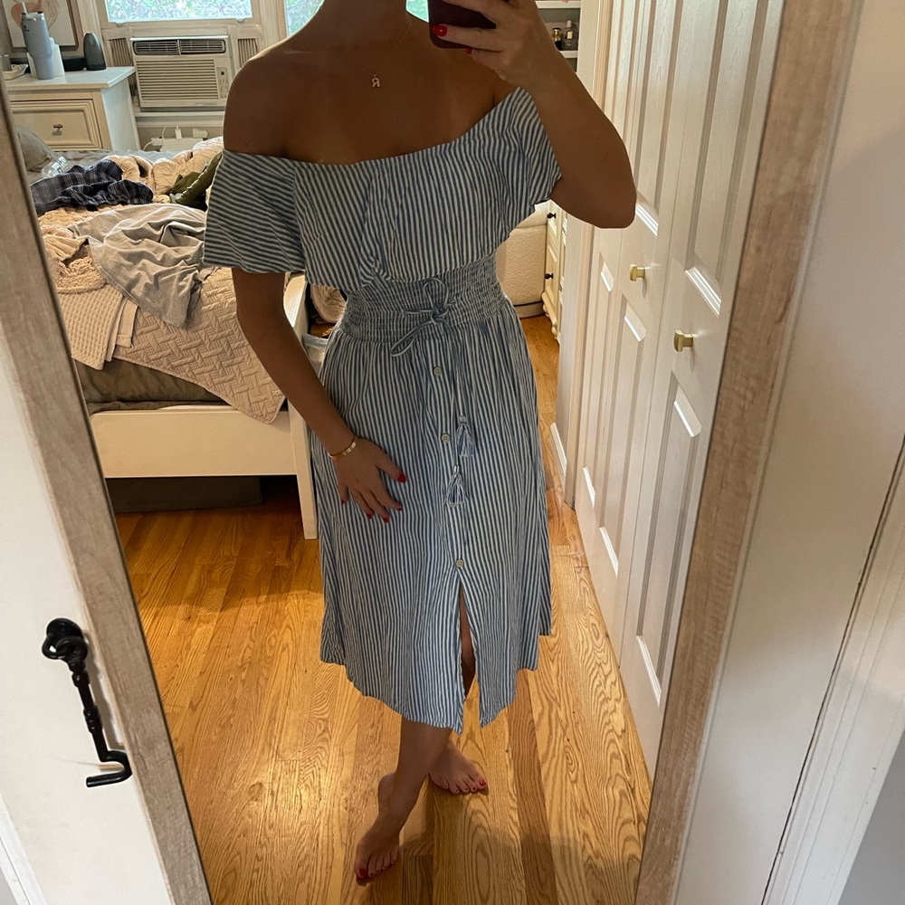 Zara off shoulder dress